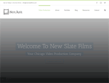 Tablet Screenshot of newslatefilms.com